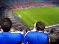 chelsea fans singing in the Nou Camp
