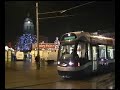 NOTTINGHAM TRAMS BY NIGHT - PROBABLY ON TEST NOTTINGHAM TRAMS BY NIGHT - PROBABLY ON TEST