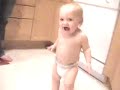 Kasen excited in the kitchen! Kasen excited in the kitchen!