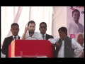 Rahul Gandhi addressing a public rally at Thakurdwara, Moradabad (UP): 28 February, 2012