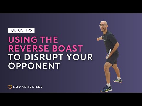 Squash Tips: The Reverse Boast | Masters Squash