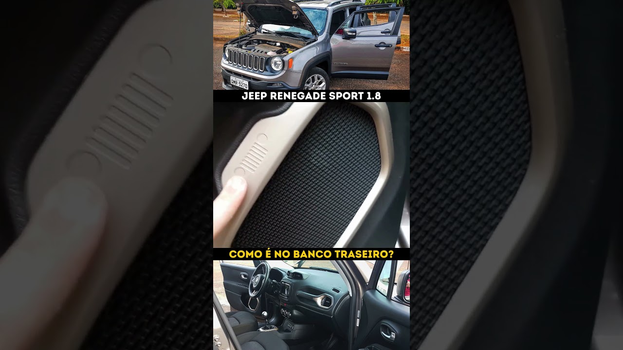 Como é para quem vai atrás no Jeep Renegade 1.8 Sport? #jeeprenegade