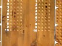 Really big cribbage board