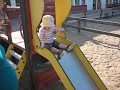 Sam just learned to climb and slide Sam just learned to climb and slide