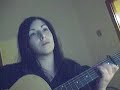 Acoustic guitar.. Turn up volume for intro ... Rolling Stones Angie (Cover) acoustic guitar female mirella mirellab mirella514 rock 