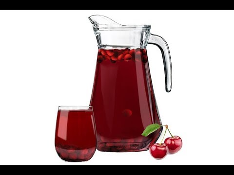 Компот из вишни. Вишневый компот.