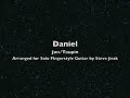 Elton John 'Daniel' Steve Jirak Solo Fingerstyle Guitar