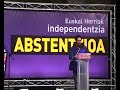 Eitb Rubalcabaren eskutik ezker abertzalea ixiltzeko nahian