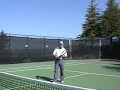 When you're up at net, Brent Abel of www.WebTennis.net explains the importance of having soft hands in your 