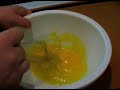 How to Make Egg Nog : Whipping Egg Yolks for Egg Nog