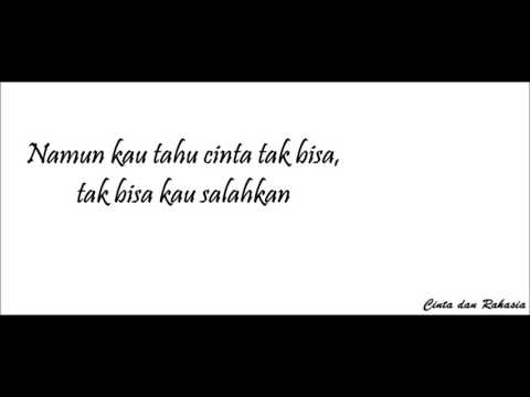 Lagu Cinta dan rahasia - Yura ft. glenn fredly