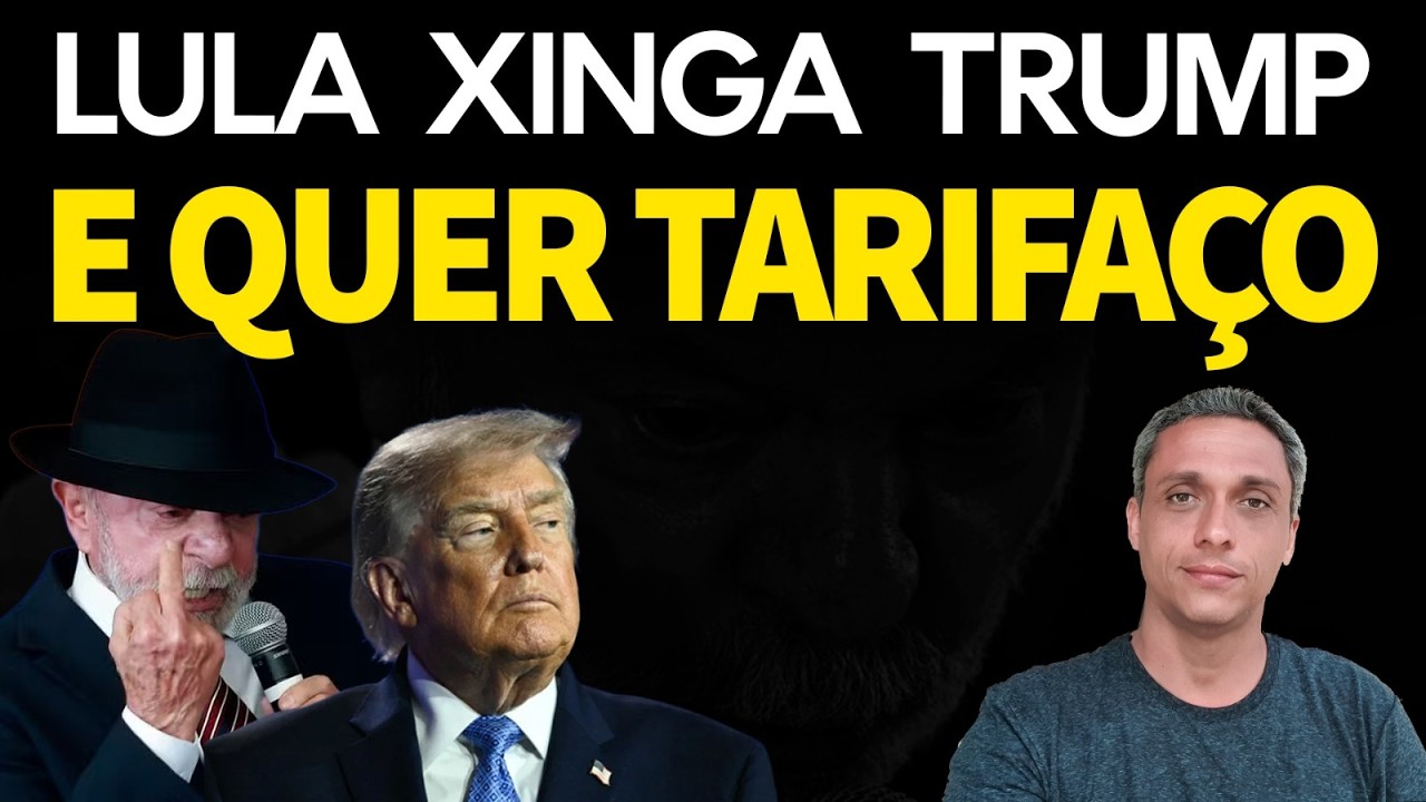 LULA xinga TRUMP de PIRATA - O "Presidente" do Brasil quer o tarifaço