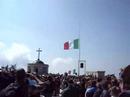Alzabandiera cerimonia sul Monte Grappa