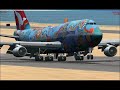 Qantas landings