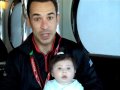 2010-05-08 | Penske - Helio answers Jay's question ~> Penske Racing - Jay asks if Helio approaches driving differently because of his daughter, Mikaella ()