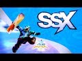 SSX Demo Gameplay 1:56.43 Time On Race It (Whitehorn Mountain: JT2)