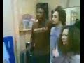 From March 2007. Sugapop had just finished teaching a class and Poppin Pete hung out afterwards..cool