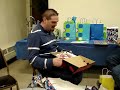 John Opening up Birthday Present