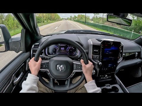 2025 Ram 1500 Laramie Crew Cab 4x4 - POV Test Drive (Binaural Audio)