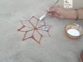 How to make Rangoli | Mandana Rajasthani ...