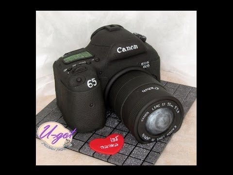 how to make a camera cake