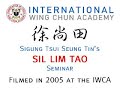 Sigung Chu Shong Tin's Sil Lim Tao #3
