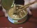 Eating honey and peanut butter in microgravity