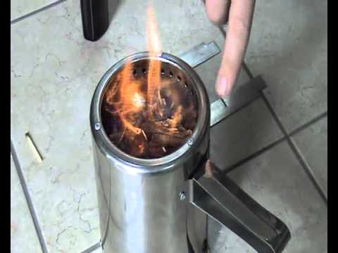 Пиролизная печка из консервных банок печь длительного горения