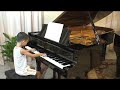 Hugo plays Bach Two Parts Invention No. 14
