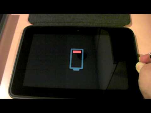 how to drain kindle fire battery