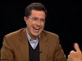 Stephen Colbert shmoozes about family deaths