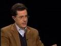 YouTube - Stephen Colbert shmoozes about family deaths