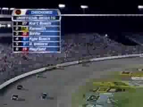 Kurt Busch wins 2005 Chevy Rock and Roll 400