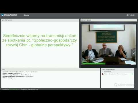 Społeczno-gospodarczy rozwój Chin – globalne perspektywy Społeczno-gospodarczy rozwój Chin – globalne perspektywy