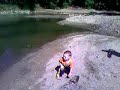 Keygan at the Russell Fork