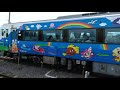 金蔵寺駅で2700系黄色アンパンマンやアンパンマントロッコなどいろいろ撮影！