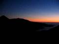 videos de Leaving the Sequoia Nat'l Park, clouds, mountains, and sunset 2