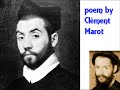 lute song by claudin de sermisy, after a poem by cl�ment marot, performed by david w solomons (alto) and bob glover (lutenist)