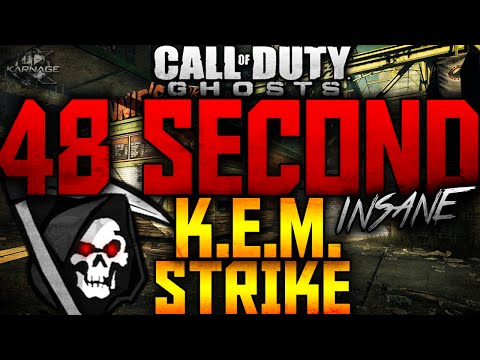 Strike - Hope you enjoyed this Insanely Fast KEM Strike on COD: Ghosts! ▻KEM Strike by: http://www.youtube.com/jairiglez ▻KARNAGE Spain: https://www.youtube.com/OverClanESP Follow KARNAGE on Twitter!...