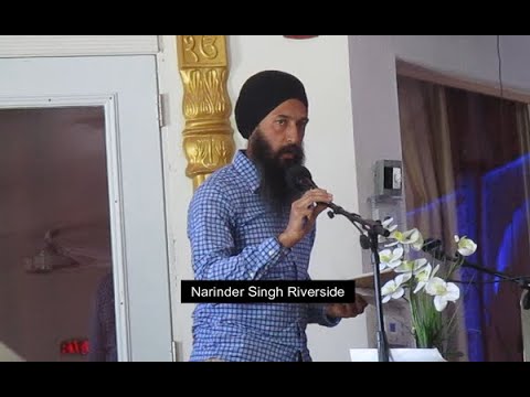 Narinder Singh Riverside Speech on correcting Guru Granth Sahib By Thaminder Singh Anand