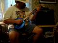Blue Canjo Guitar