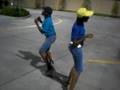 KaYlA nd BrIaNa At CaNeS DoInG tHe ReDd Fox