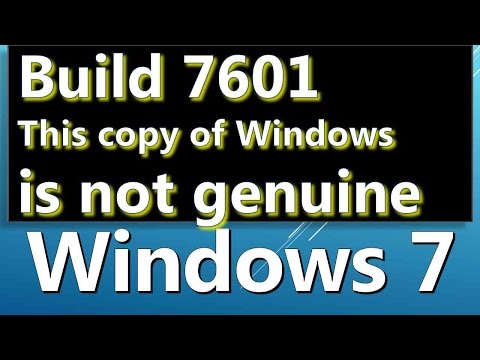 how to this copy of windows is not genuine