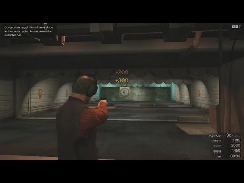 how to practice shooting in gta 5