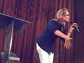 Winnie Banov preaches in Dobrich Bulgaria Winnie Banov preaches in Dobrich Bulgaria