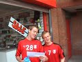 Wedding congrats from Walsall FC players