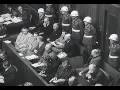 Nazi Nuremberg Major War Crimes Trial 12/17/45 - Defendants During Recess, Jackson Addresses Court