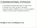 Conversational Hypnosis