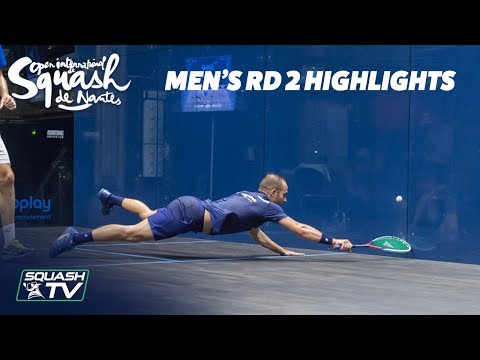 Squash: Men's Rd 2 Highlights - Squash de Nantes 2018