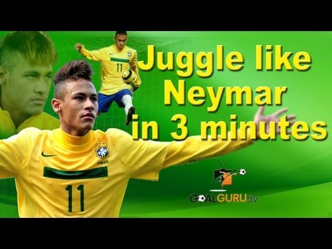how to properly juggle a soccer ball